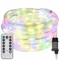 vidaXL Lano so svetlom s 240 LED-i Viacfarebný 10 m PVC