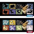 Hrnček Pokémon - Eevee Evolution, meniaci sa
