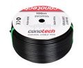 Koaxiálny kábel CONO-TECH RG6 NS CB113 1,13mm CU, Trishield, PE, 6,8mm, GEL 100m čierny Koaxiálny kabel CONO-TECH  RG6 NS CB113  1,13mm CU, Trishield, PE, 6,8mm, GEL 100m čierny