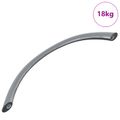 vidaXL rukoväť 1385 ks Strieborná 107 x 3.6 x 23 mm Nerezová oceľ