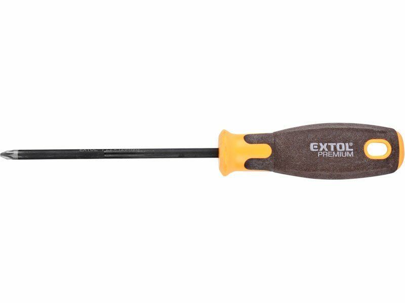 Šroubovák křížový PZ SUPERGRIP, PZ 2x125mm, CrV EXTOL-PREMIUM