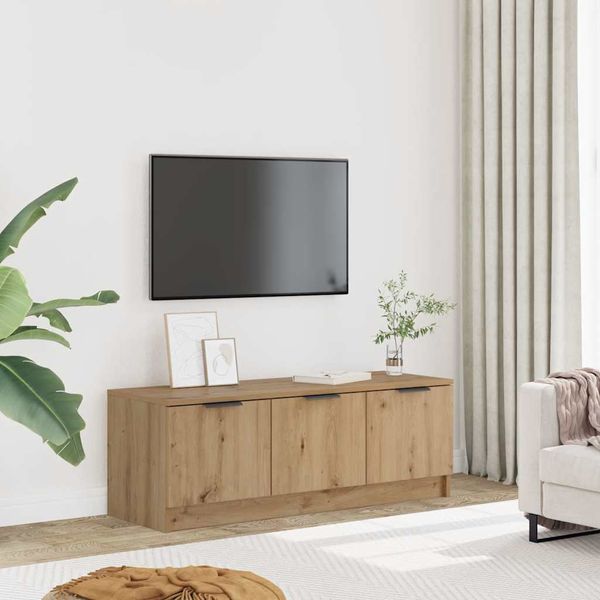 VidaXL TV skrinka Artisan Dub 102x35x36,5 cm Drevo