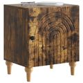 vidaXL Nočný stolík 2 ks Dymový dub 43 x 34,5 x 50 cm Kompozitné drevo