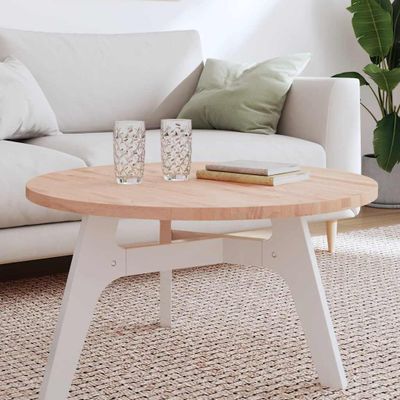 vidaXL Stolová doska Ø80x2,5 cm okrúhla masívny buk