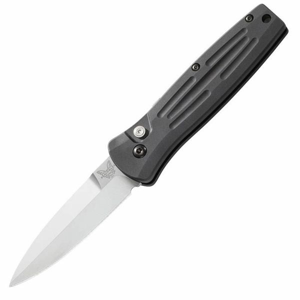 Benchmade 3551 MINI STIMULUS automatický vreckový nôž 7,6 cm, čierna, hliník