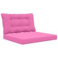 vidaXL Vankúš na vonkajšiu pohovku Polyester Ružová 80 x 68,5 cm