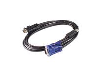 Kábel klávesnice / videa / myši (KVM) - USB, HD-15 (VGA) do HD-15 (VGA) - 1.83 m - pre P/N: AP5201, AP5202, AP5808, AP5816, KVM1116R