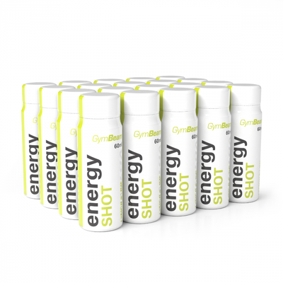 Energy shot - GymBeam, citrón limetka, 20 x 60 ml