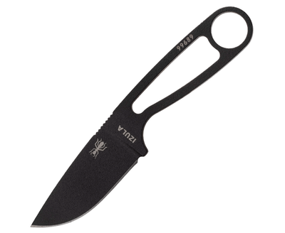 ESEE IZULA-B Black malý nôž na krk 6,7cm, celočierny, uhlíková oceľ