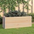 vidaXL Vyvýšené záhony 3 ks 50x150 cm borovicový masív