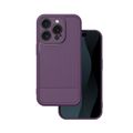 Jednoduché karbónové puzdro pre iPhone 15 Pro 6,1" fialová