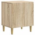 vidaXL Nočný stolík Dub sonoma 43 x 34,5 x 50 cm Kompozitné drevo
