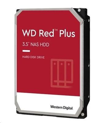 WD Red Plus/8TB/HDD/3.5''/SATA/5640 RPM/Červená/3R
