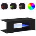 vidaXL TV skrinka 90 x 39 x 30 cm Čierny dub Kompozitné drevo