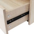 vidaXL Skrinka so 4 zásuvkami 60x30,5x71 cm, farba dubového dreva
