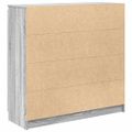 vidaXL Komoda so zásuvkami, 100,5x35x98,5 cm, kompozitné drevo