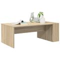 vidaXL Konferenčný stolík Sonoma dub 95 x 50 x 34 cm Kompozitné drevo