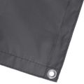 vidaXL Balkónová zástena antracitová 120x800 cm 100 % polyester oxford