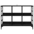 vidaXL Servírovacia skriňa Čierny dub 102 x 32 x 73,5 cm