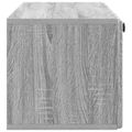 vidaXL Nástenná TV skrinka 98 x 31 x 30 cm Sivý Sonoma