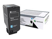 Azúrová - originálna - kazeta s farbivom LCCP - pre Lexmark CS720de, CS720dte