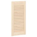 vidaXL dvierka skriniek Louvred Design 4 ks 61,5x29,5cm masív borovica