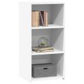 vidaXL Komoda biela 45x41x93 cm spracované drevo