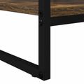 vidaXL Konferenčný stolík Dymová dub 80 x 50 x 40 cm Kompozitné drevo