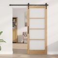 vidaXL Vnútorné dvere ORKDAL Hnedá 83 x 202 cm