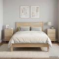 vidaXL Nočný stolík 2 pcs Dub sonoma 33,5 x 34,5 x 60 cm