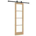 vidaXL Posuvné dvere ORKDAL Prírodná 61 x 198,5 cm