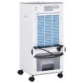 vidaXL Mobilný ochladzovač vzduchu 3-v-1, bielo čierny 61x31x27mm 65 W
