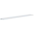 vidaXL Parapetné dosky Biela 120 x 25 x 4,5 cm PVC