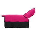 vidaXL Plášť pre kone Ružová a čierna 95 cm Polyester