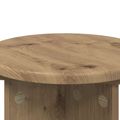 vidaXL Stojan na rastliny 2 ks Dub artisan Ø29,5 x 40 cm