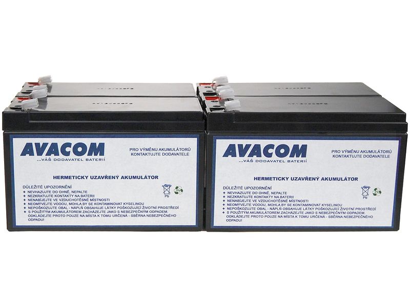 Batériový kit AVACOM AVA-RBC23-KIT náhrada pre renováciu RBC23 (4ks batérií)