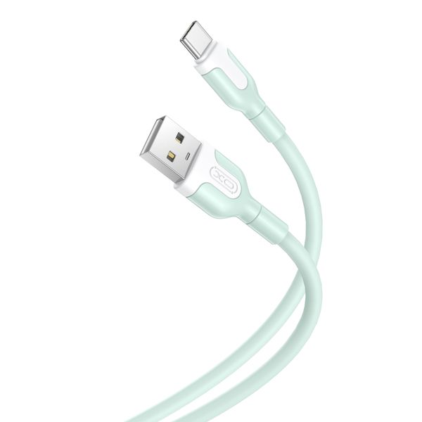 XO kábel NB212 USB - USB-C 1,0 m 2,1A zelený