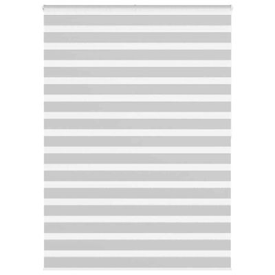 vidaXL Zebra roleta svetlosivá 160x200cm šírka látky 155,9cm polyester