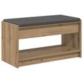 vidaXL Predsieňová lavica Remeselný Dub 83 x 38 x 45 cm