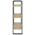 vidaXL Knižnica dub sonoma 80x30x105 cm drevotrieska