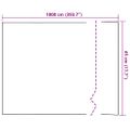 vidaXL Samolepiaca okenná fólia Mliečne pruhy 45 x 1000 cm PVC