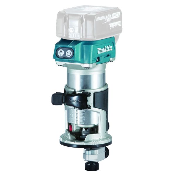 Makita Aku kombinovaná frézka Li-ion LXT 18V, bez aku    Z