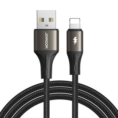 Kabel USB do Lightning Joyroom SA25-AL3 / 3A / 1,2m (czarny)