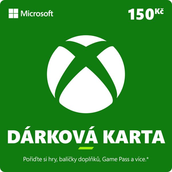 ESD XBOX - Darčeková karta Xbox 150 Kč