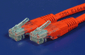 UTP patchkabel kategórie 6, 7 m, červený