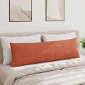 vidaXL Vankúše na pohovku 2 pcs Červenooranžová 145 x 40 cm