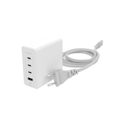 Mophie sieť. adaptér GaN, USB-C/PD/ HUB, 120W - biela