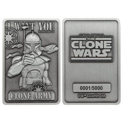 Zberateľský ingot Star Wars: Clone Wars - Captain Rex
