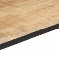 vidaXL Jedálenský stôl 110x55x75 cm, surový mangový masív
