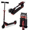 Kolobežka NILS Extreme HD120L čierna-červená